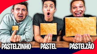 PASTEL PASTELZINHO OU PASTELZÃO [upl. by Ardnuassac]