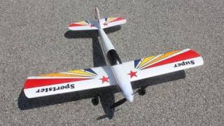 Electrifly Super Sportster EP Airplane Review and Maiden Flight [upl. by Aday592]