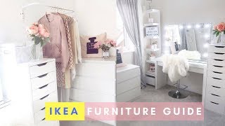 IKEA MALM DRESSING TABLE amp FURNITURE GUIDE  Lucy Jessica Carter [upl. by Nomaj]