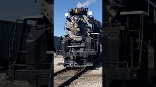 Up close and personal with Nickel Plate Road 765 steamtrain limalocomotiveworks steamlocomotive [upl. by Llireva]