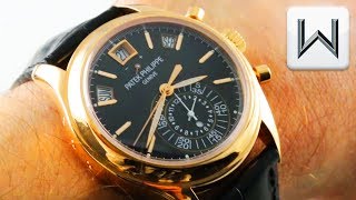 Patek Philippe 5960R Annual Calendar Flyback Chronograph 5960R010 Luxury Watch Review [upl. by Ceporah]