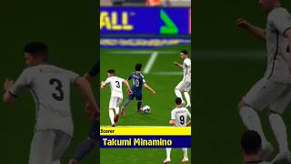 Takumi Minamino 🔥 Another Angle 02 youtubeshorts efootball football [upl. by Otrebmuh]