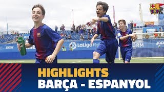 HIGHLIGHTS FINAL LALIGA PROMISES FC Barcelona – RCD Espanyol [upl. by Sinned]