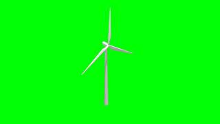 GREEN SCREEN WIND TURBINE [upl. by Ande]