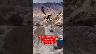 Mountain Biking  An affordable way to ride with your mountain bike buddies scooter mtb friends [upl. by Halyahs]