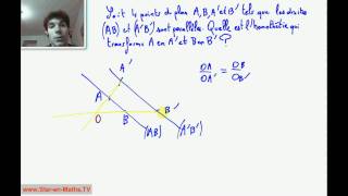 1ère S Théorème de Thalès et homothétie [upl. by Jahdal]