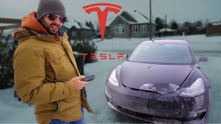 Ce que disent les propriétaires de Tesla canadiens [upl. by Noyad]