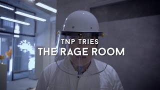 TNP Tries Singapores First Rage Room [upl. by Yerffe421]