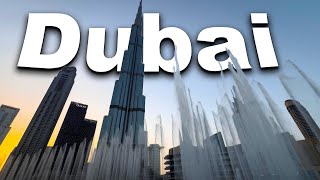 The Dubai Fountain Show 4K  Spectacle Des Fontaines Dubai [upl. by Ettellocin97]