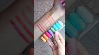 TRYING MINI PILL 💊 LIPSTICKS viral shorts lips makeup asmr subscribe kbeauty ytshorts fyp [upl. by Lledal675]