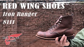 레드윙 8111 Iron Ranger Amber Harness 언박싱 리뷰 RED WING Iron Ranger review [upl. by Grunberg]