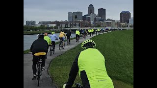 2024 Des Moines Annual Mayors Ride For Trails [upl. by Maitund317]