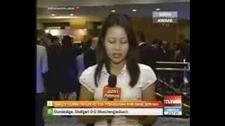 Coverage on Astro Awani  Buletin Awani  Channel 501 on 23 Nov 2013 reporter coverage [upl. by Enylhsa]