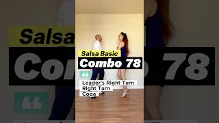 Salsa Basics “Combo 78” from Salsa Dance Challenge 013 salsa salsadancing dance baile shorts [upl. by Hsu]