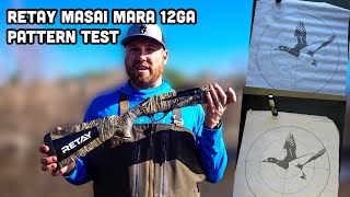 Retay Masai Mara 12ga Pattern Test [upl. by Ahsimak]