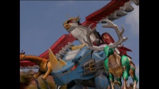 Jason and Friends First Scene Day of the Dumpster  Mighty Morphin  Power Rangers Official [upl. by Adnolohs]