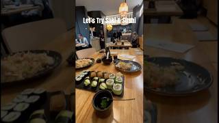 Let’s Try Saki amp Sushi 🤩 [upl. by Behnken]