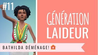 Bathilda déménage 11 Génération Laideur  Challenge Sims 4 [upl. by Micheil]