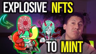 TOP UPCOMING NFT MINTS  UNDERVALUED GEMS😈 BUBBLEGOOSE [upl. by Nnylrebma]