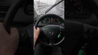 Mercedes A W169 Coupe 15 150 95HP 2004 Acceleration [upl. by Dominic]