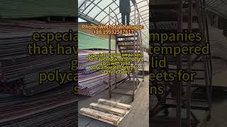 10mm solid polycarbonate sheet manufacturer polycarbonatesheetpolycarbonate [upl. by Ramraj]