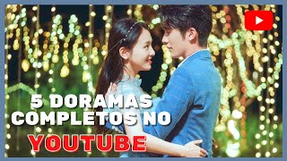 TOP 5 DORAMAS PARA ASSISTIR NO YOUTUBE LEGENDADO EM PORTUGUÊS EM 2022 [upl. by Yelroc57]