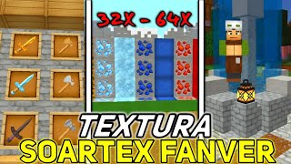 TEXTURA SOARTEX FANVER 32x64x PARA MINECRAFT PE 120 [upl. by Hadria]