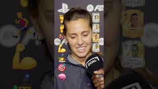 FARA WILLIAMS builds her PERFECT FC 25 PLAYER 🤖 shorts football soccer [upl. by Sirac]