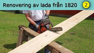 Renovering av lada från 1820 Del 2 [upl. by Ennair]