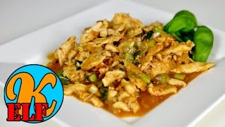 Hähnchen asiatisch  Low Carb  Asia Chicken schnell selber machen KanalELF Rezept 68 [upl. by Leigha]