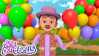 गुब्बारे वाला  Gubbare Wala  Hindi Baby Poem  Rhymes for Kids and Toddlers  Hindi Balgeet [upl. by Nnair]