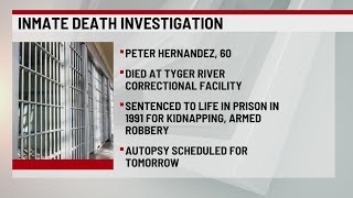 Inmate dies at Tyger River Correctional in Spartanburg Co [upl. by Cone718]