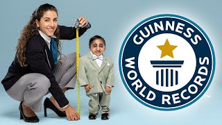 WORLDS SHORTEST MAN  Guinness World Records [upl. by Nylla429]