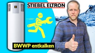 Stiebel Eltron WWK300  Brauchwasserwärmepumpe entkalken  Service am Wärmepumpenboiler [upl. by Annekim]