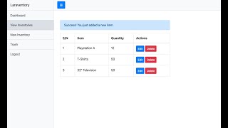 Beginning PHP Laravel  Building an Inventory App  Part 10 Trash using Soft Delete [upl. by Namzzaj962]