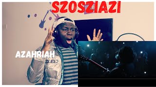 Azahriah  szosziazi Official Video Reaction [upl. by Ahsemrac]