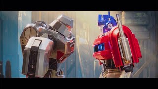 Transformers one Optimus prime vs megatron final battle [upl. by Cyrus]