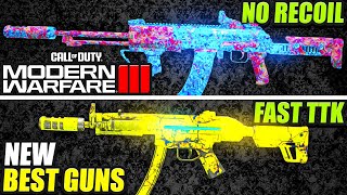 NEW TOP 5 BEST GUNS TO USE AFTER UPDATE in MW3 Modern Warfare 3 Best Class Setups [upl. by Helsell]