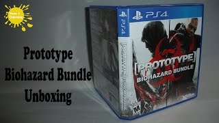 Prototype Biohazard Bundle PS4 Unboxing amp Overview [upl. by Neehahs368]