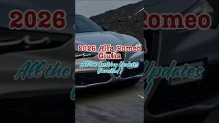 20252026 Alfa Romeo Giulia highlights ✔️ alfaromeo [upl. by Eirallih]