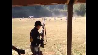 Shooting a Heym quotExpressquot 600 Nitro Express boltaction rifle [upl. by Ludovico]