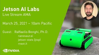 JETSON AI LAB – E03  Nanosaur [upl. by Eirrac]