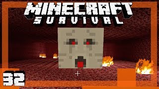 👻 Minecraft Survival  32  To Catch A Ghast  Easy Ghast Trap  Luna SSP [upl. by Nesyaj]