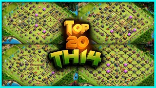 New BEST TH14 BASE WARTROPHY Base Link 2022 Top20 in Clash of Clans  Town Hall 14 War Base [upl. by Carmelo]