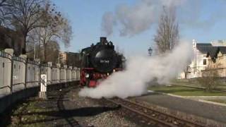 99 749 der Zittauer Schmalspurbahn am 18 April 2010 [upl. by Halac]