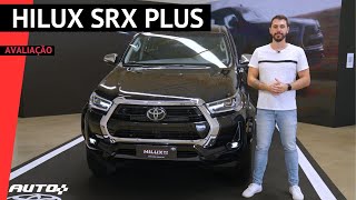 Toyota Hilux SRX Plus entrega o conforto que promete [upl. by Nagap]