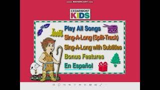 Cedarmont Kids Christmas Carols 2001 DVD menu walkthrough [upl. by Goldsworthy]