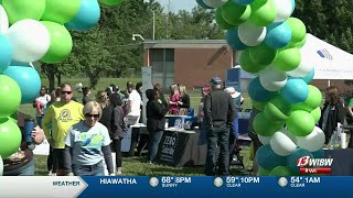 Kansans fight stigma around mental health with 5k walk [upl. by Halihs164]