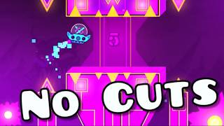 Building A Geometry Dash Level Without Editing The Video… [upl. by Johnny]