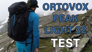 ORTOVOX PEAK LIGHT 32  super leichter Hochtouren Rucksack  DER TEST  Review [upl. by Raymond]